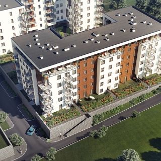 Diamentowe Wzgórze nowe mieszkania w Lublinie w pobliżu Zalewu Zemborzyckiego wizualizacja